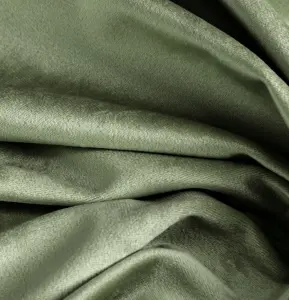 Próbka tkaniny Velvet Premium kolor chłodna Oliwka