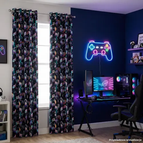GAMER Tkanina dekoracyjna VELVET, 150cm, kolor 006 czarny for-home.net 1.jpg