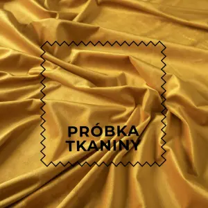 Próbka tkaniny Velvet kolor musztarda