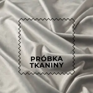 Próbka tkaniny Velvet kolor jasny szary 