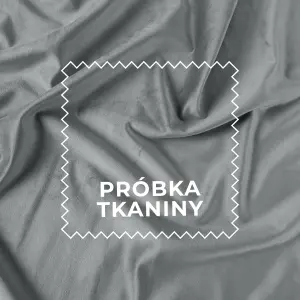 Próbka tkaniny Velvet Premium kolor szary 68