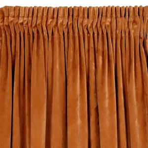 Zasłona Welur Velvet VILLA Rudy 140x270 cm na Taśmie