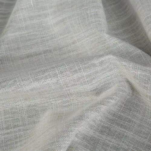Próbka tkaniny 100% blackout s94/1 popielaty szary LEN