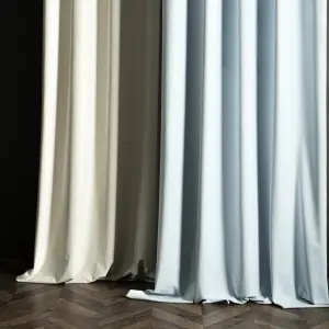 Zasłona WELUROWA Premium MATT pod wymiar Błękitny Velvet