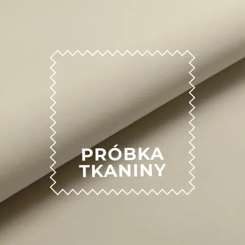 Próbka tkaniny Velvet MATT 02 ECRU