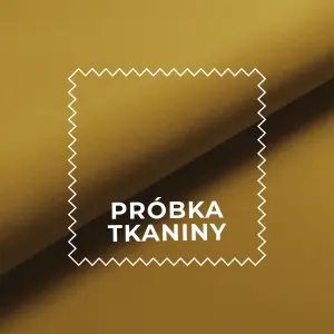 Próbka tkaniny Velvet MATT 25 Szafranowy