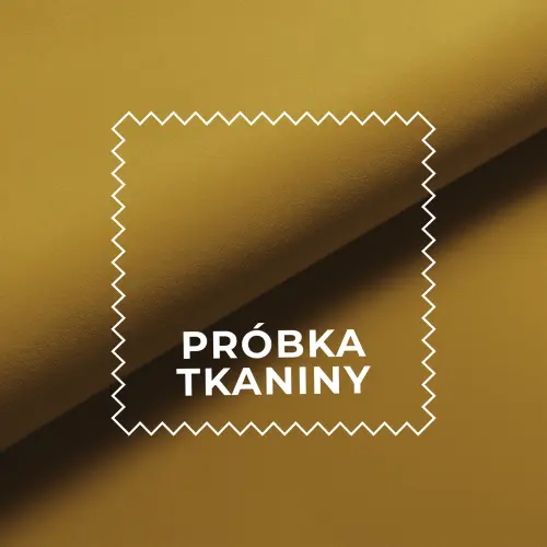 Próbka tkaniny Velvet MATT 25 Szafranowy