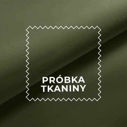 Próbka tkaniny Velvet MATT 35 ciemny zielony