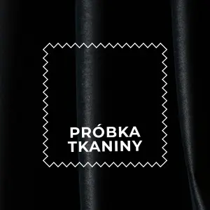 Próbka tkaniny Velvet MATT 52 czarny