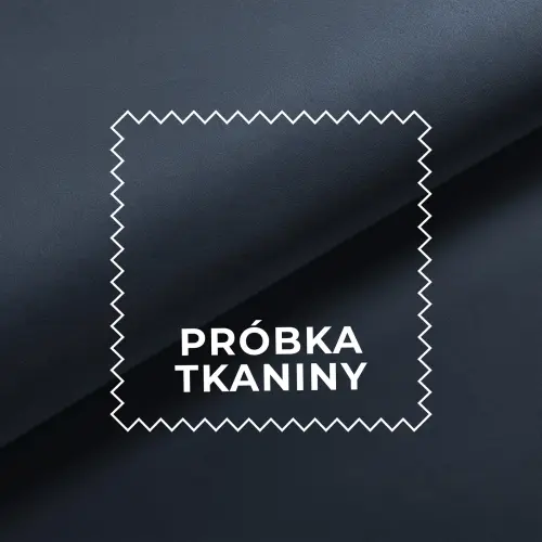 Próbka tkaniny Velvet MATT 105 ciemny niebieski