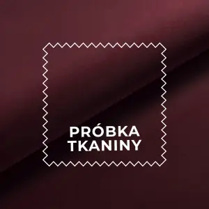 Próbka tkaniny Velvet MATT 106 Bordowy