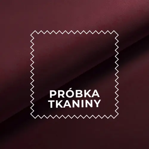 Próbka tkaniny Velvet MATT 106 Bordowy