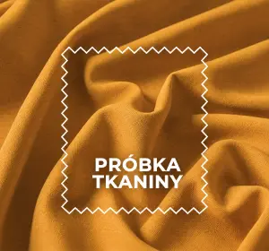 Próbka tkaniny IBIZA kolor musztardowy 19