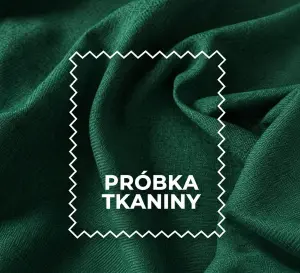 Próbka tkaniny IBIZA kolor zieleń butelkowa 13