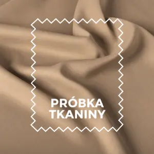 Próbka tkaniny Blackout GRETA – ciemny beż 05, elegancka i zaciemniająca