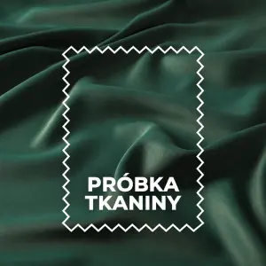 Próbka tkaniny GRETA – butelkowa zieleń, trwała i elegancka