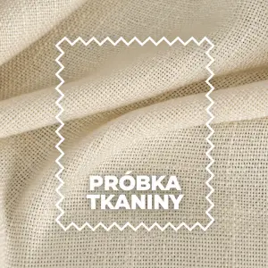 Próbka zasłony TOLA – natural/kremowa | Naturalna faktura