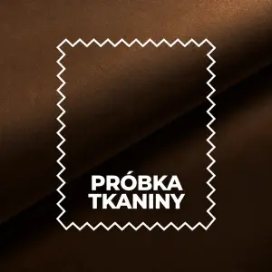 Próbka tkaniny Velvet MATT Brązowy