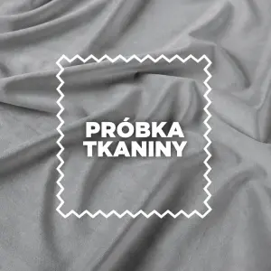 Próbka tkaniny Velvet Premium kolor jasny szary 67