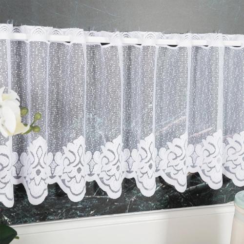 zazdrostka żakardowa prosta 30cm for home net biała 2.jpeg