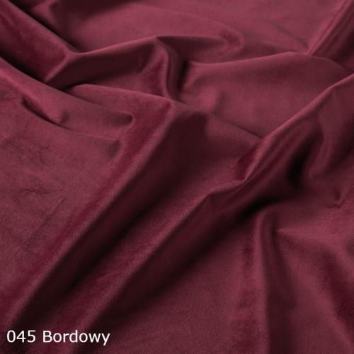 VELVET Tkanina dekoracyjna, wysokość 280cm, kolor 045 bordowy 1.jpg