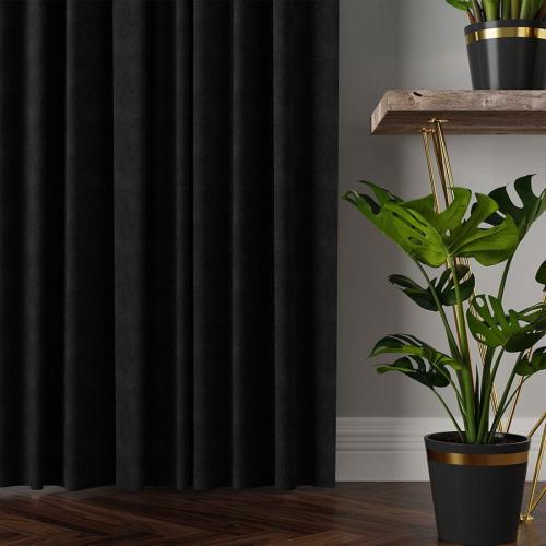 MILAS Zasłona gotowa na taśmie, szerokość 140 x wysokość 250cm, kolor 039 czarny 2.jpeg