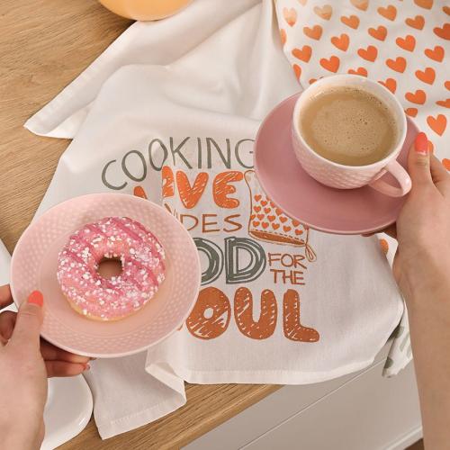 Doskonałe uzupełnienie kuchennego wystroju – komplet LOVE FOR SOUL