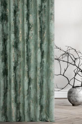 Ekskluzywna welurowa zasłona – elegancki dodatek do wnętrz glamour i art déco