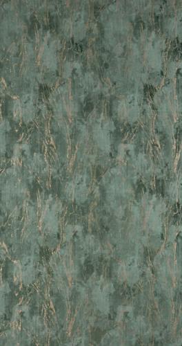 zasłona w stylu glamour zielono-złota