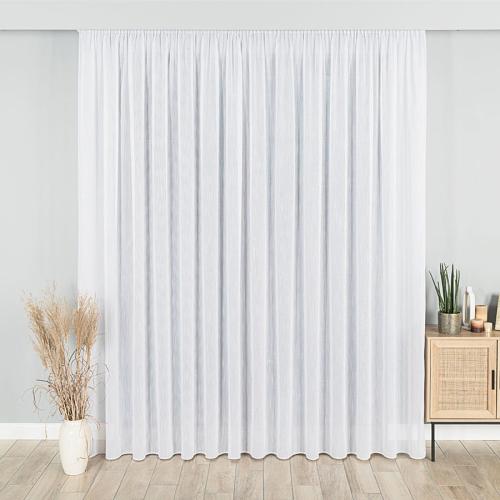 "Elegancka firana na metry, wysokość 360 cm – idealna do wnętrz w stylu glamour i skandynawskim