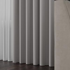 Zasłona DONA Zaciemniająca jasny szary – Nowoczesność i Styl