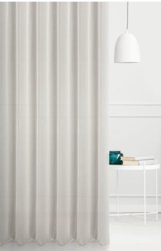 Firana szyta na wymiar – elegancki beżowo-złoty odcień