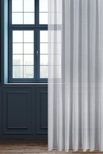 Delikatna firana z połyskiem – idealna do nowoczesnych i klasycznych wnętrz