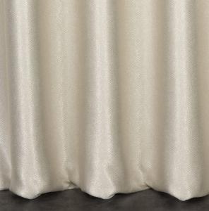 Zasłona VEGAS elegancka faktura Piaskowy Szyta na wymiar 