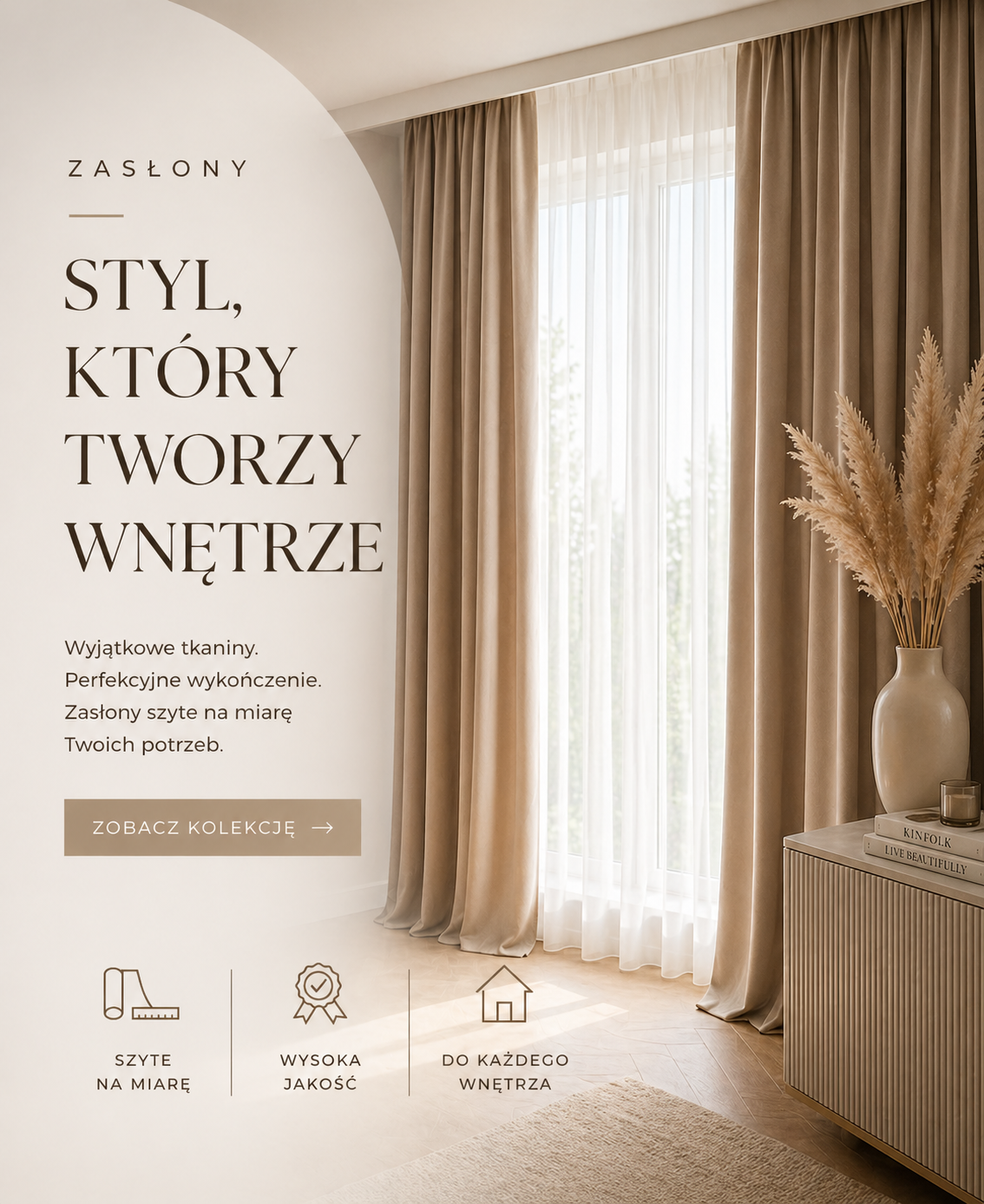 Zasłony stylowe